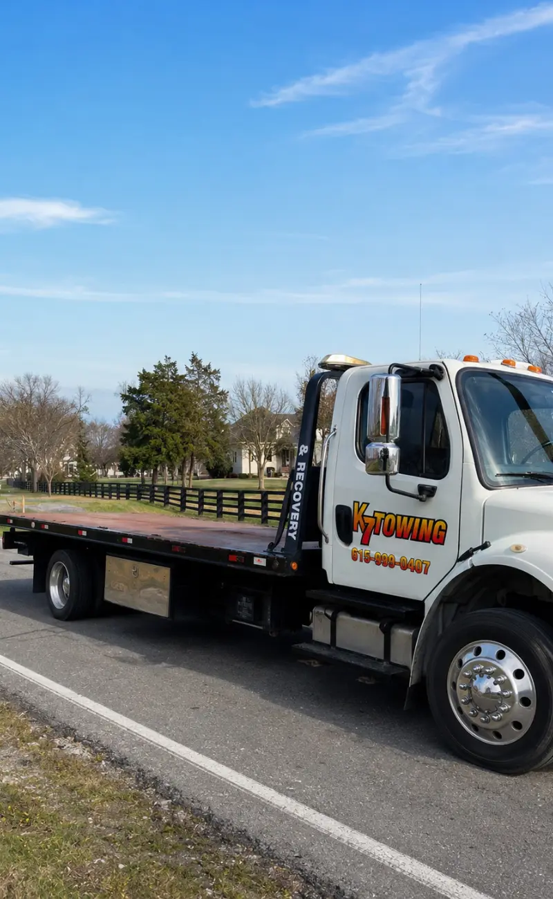 Towing service Nolensville TN — K7 Towing team Nashville